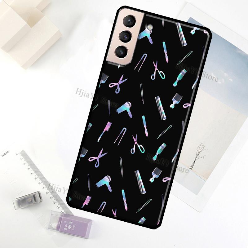 

Hair Stylist Hairdresser Case For Samsung Galaxy S23 Ultra Note 20 10 S9 S10 Plus S20 S21 FE S22 Ultra Phone Cover Galaxy S21 FE