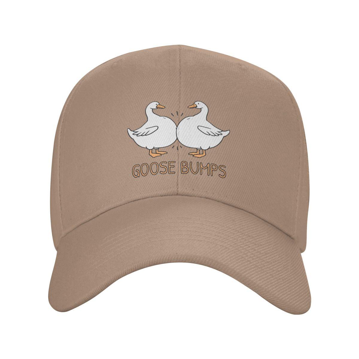 

Funny Goose Bumps Cartoon Goose Fist Bump Baseball Caps Snapback Men Women Hats Casual Cap Sports Baseball Hat Casquette One Size