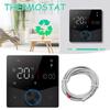 Smart Digital Display Thermostat With Knob Button Multi-Function Floor Heating Controller For Floor Heating