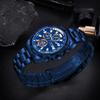 Mens Watches for Men Sports Waterproof Stainless Steel Quartz Wristwatch Man Business Watch Luminous Clock