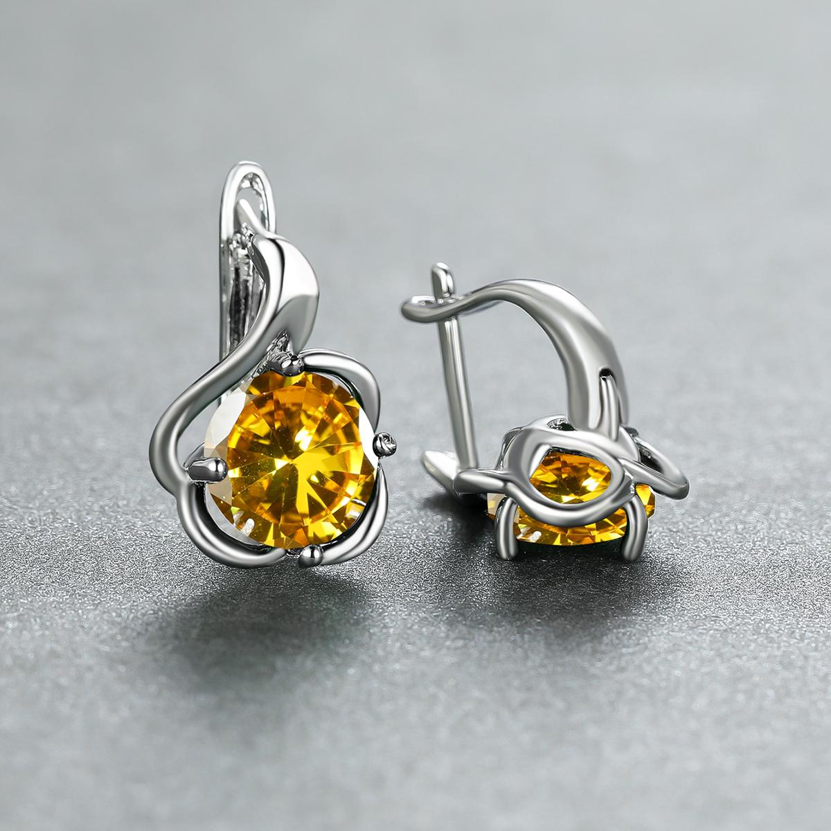 

Модные женские туфли цвета розового золота винтажные синие свадебные серьги с голубым камнем женские висячие серьги-кольца серьги-клипсы для ушей ювелирные изделия жёлтый/серебряный