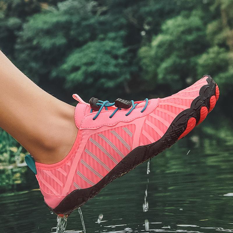 Mode Herren Wasser Barfußschuhe Weiche Strandschuhe Schnelltrocknend Wandern Sportsandalen Leicht Bequeme Outdoor Schuhe Für Paar 36-47