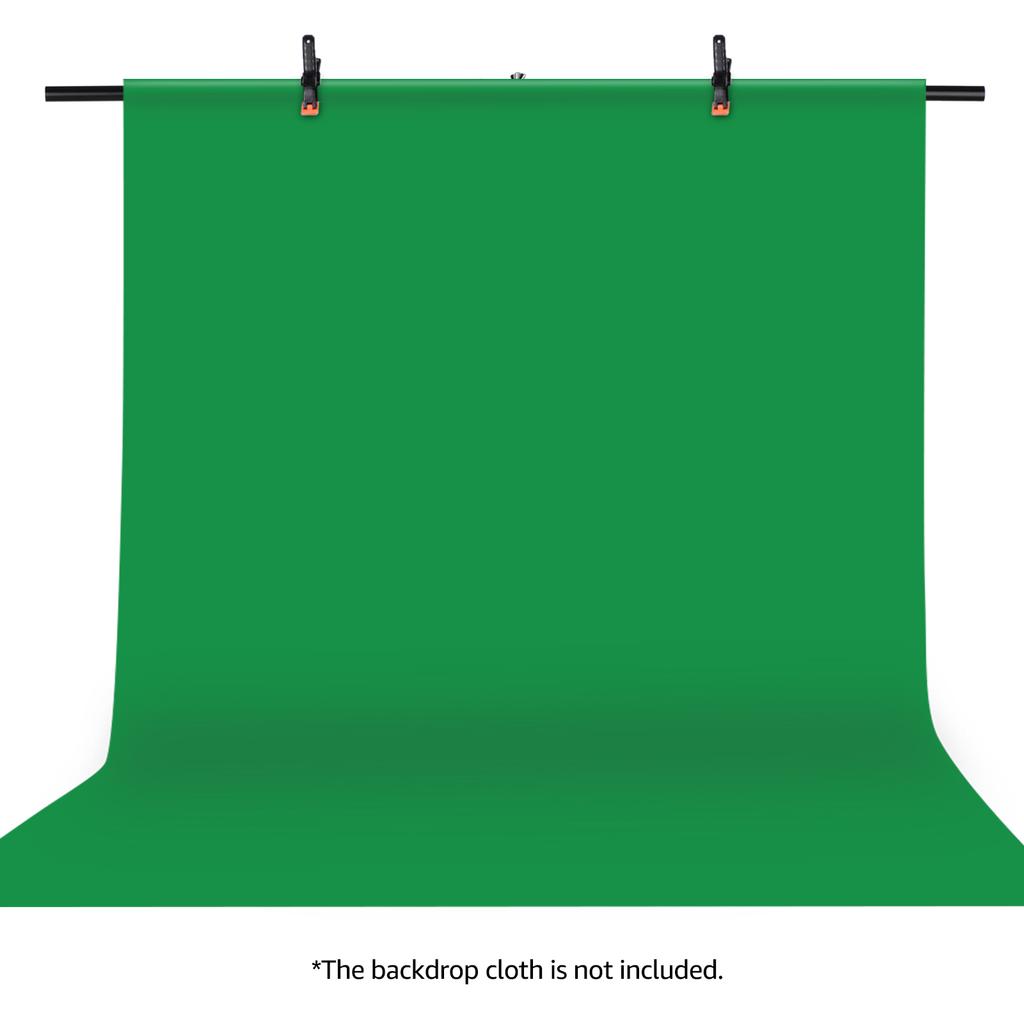 T-Shape Backdrop Stand Background Bracket Kit Aluminum Alloy Material Heavy Duty Portable Adjustable Height