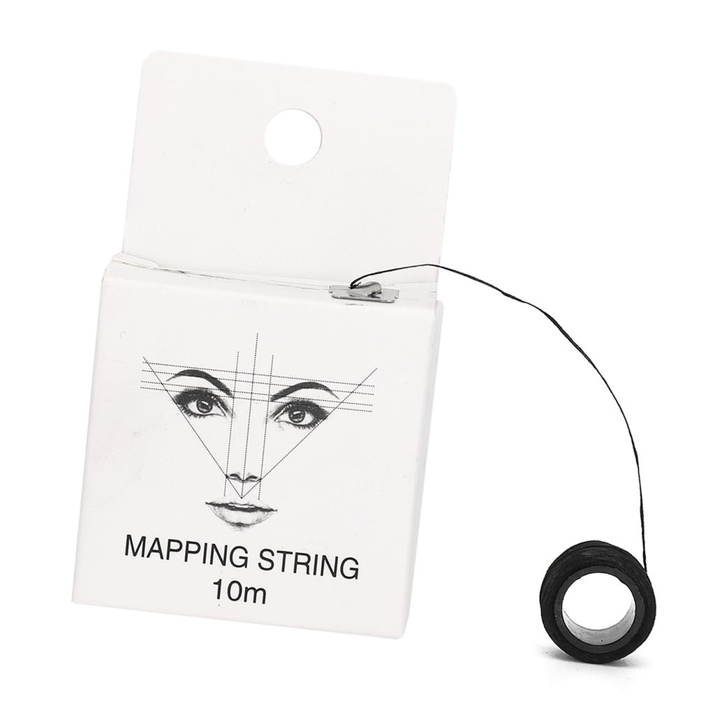 10m Corde de Cartographie Pré-Encrée Microblading Sourcils Marqueur Fil OutilCorde de Cartographie Pré-Encrée
