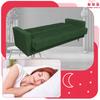 Sofa Bed Rene Sofa Bed with Storage Family Meble Corduroy Green