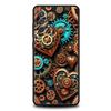 Phone Case for Samsung Galaxy A55 A53 A52 A52S A51 A41 A35 A32 A25 A23 A15 A13 A71 A72 5G Soft TPU Shell Mechanical Gear Pattern