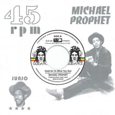 7inch Record MICHAEL PROPHET / ROOTS RADICS - Hold On To What You Got / Cry Of Th VP9630 Jah Guidance/VP 1983 US Reggae, Ska & Dub