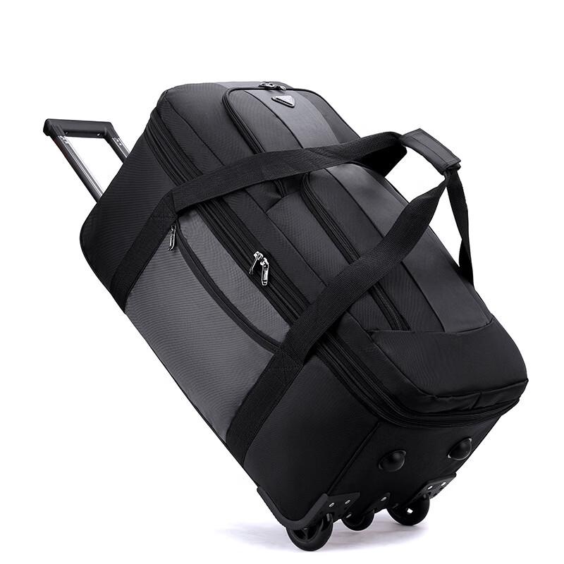DCLOUD Foldable Rolling Travel Duffel Bag
