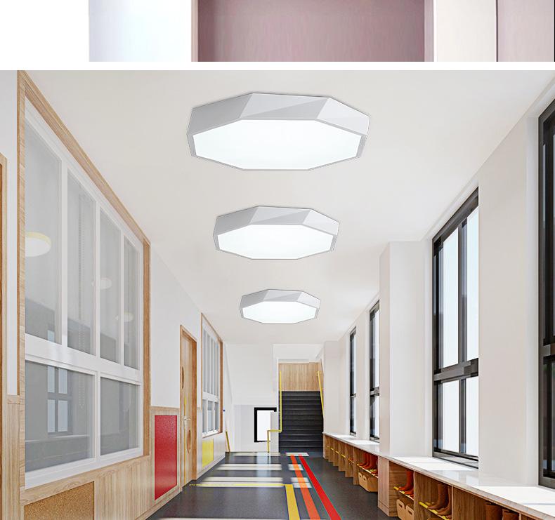 Plafoniera LED moderna pentru camera de zi, dormitor, coridor si balcon