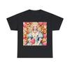 Girl with Heart Illustration Unisex Heavy Cotton Tee