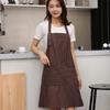 Shangqi Waterproof Striped Kitchen Apron