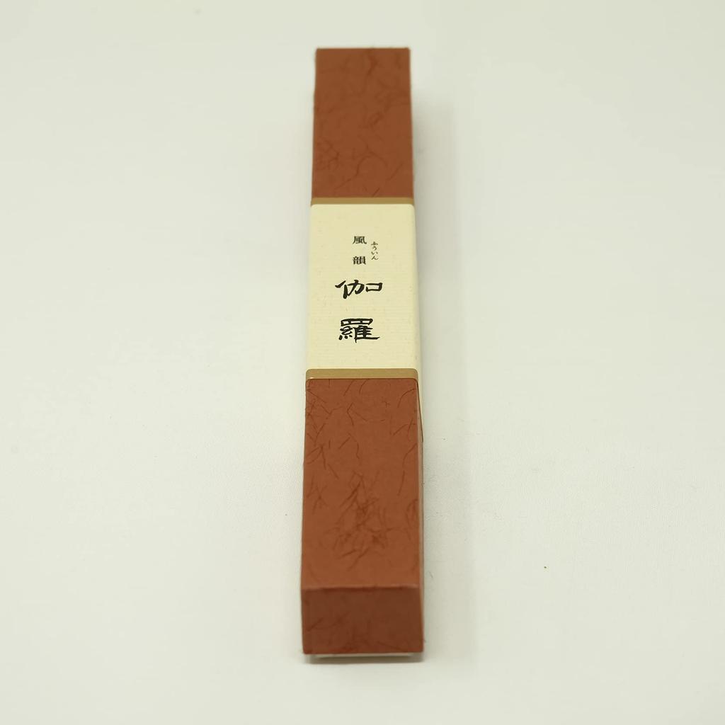 [Fuyun Kyara] Long Premium Incense Sticks, 24.5cm, Natural Aromatic Wood, Kyara Scent, Made In Japan, Trusted by Eirakuya, Established In 1820