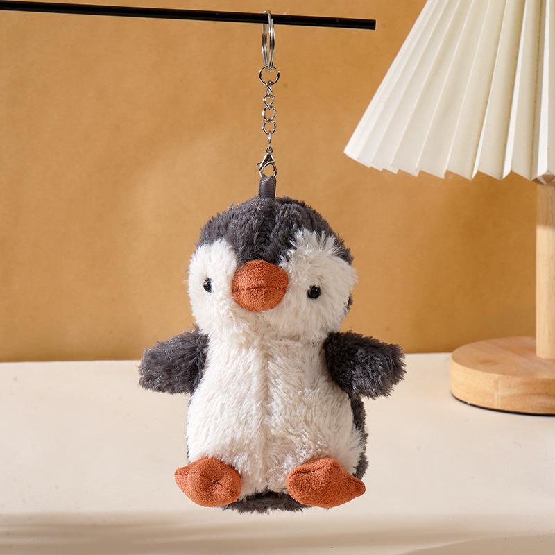 Adorable Dazed Penguin Keychain Plush Doll Souvenir