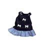 Spring Summer Thin Breathable Pet Camisole Dress With 3 Small Bows, Anti-shedding Fur Vest Skirt, Clothes For Small Dogs Cats