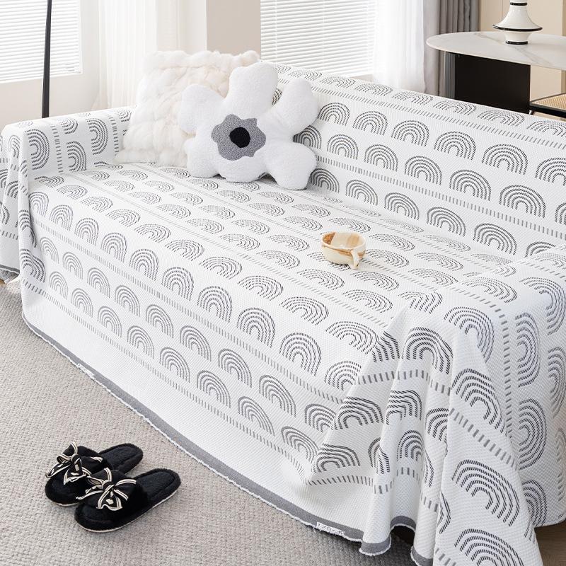 

Летнее прохладное дышащее диванное полотенце Beiman, универсальный чехол для дивана, пылезащитный чехол для гостиной, цельный тканевый чехол для дивана 200*130cm