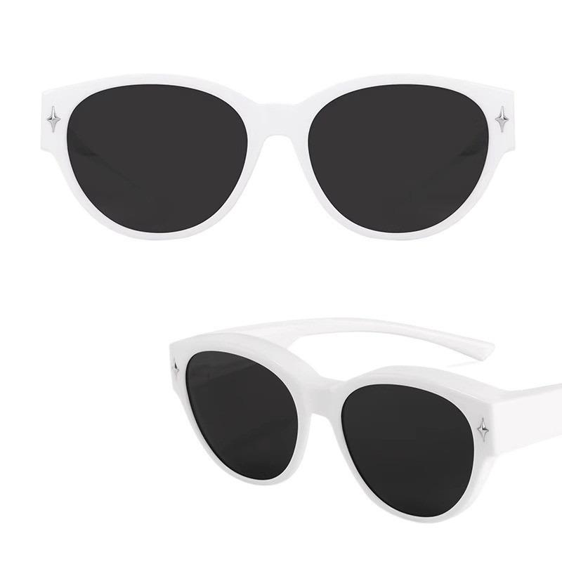 Fit Over Sunglasses for Driving Outdoor Activities Over Prescription Glasses for Myopia Unisex Style