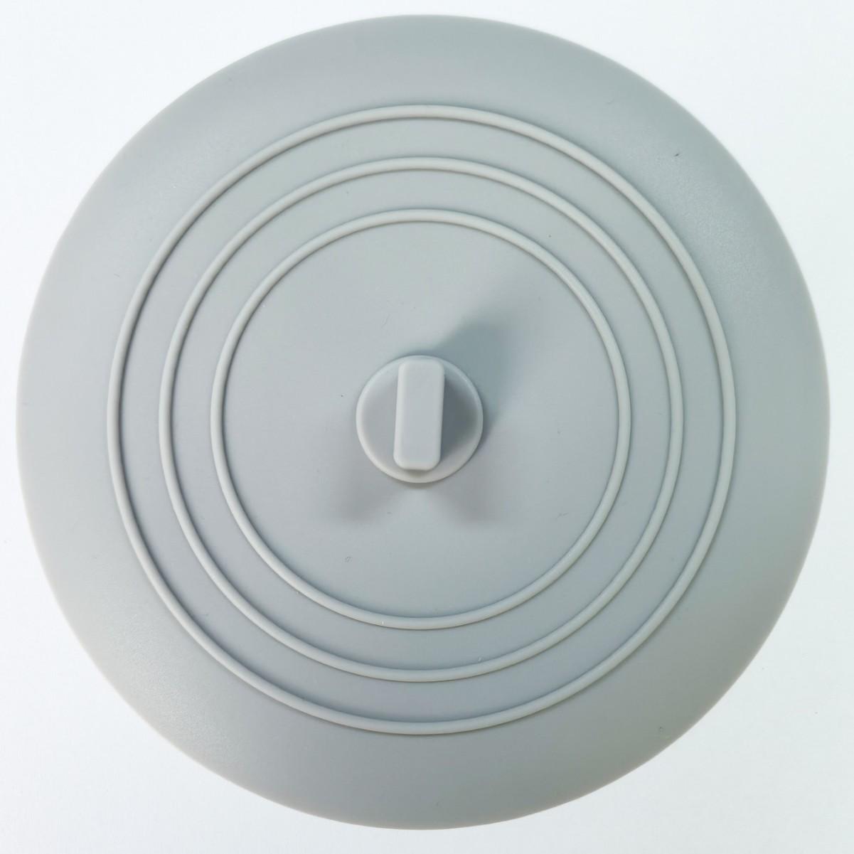 Silicone 15.2cm Sink and Floor Drain Stopper - Anti-odor Water Blocking Cover.