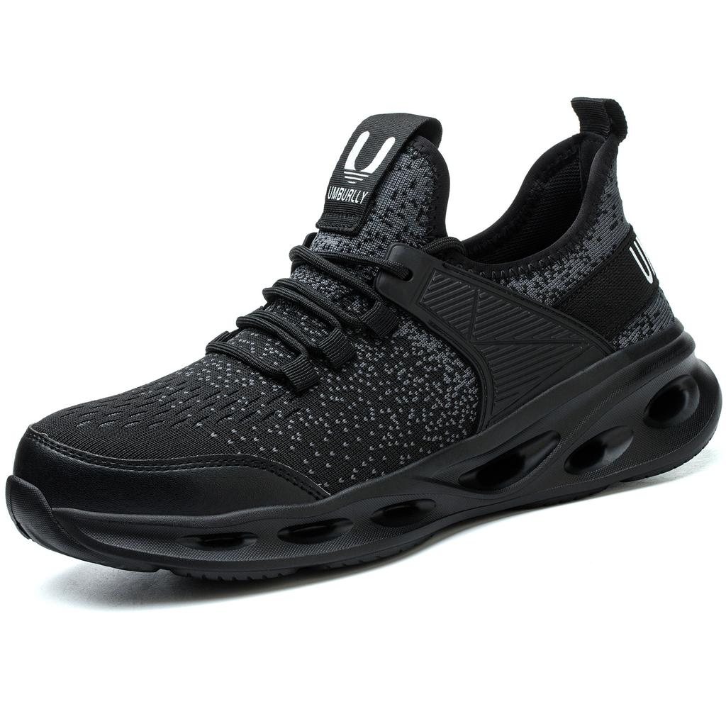 Men's Safety Shoes Steel Toe Men's Sneakers Anti-smash Anti-puncture Work Shoes Working Footwears Slip-Resistant Breatheable