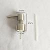 2Pcs Bathroom Kitchen Liquid Soap Lotion Dispenser Pumps Head Handle Stainless Steel Pump Head for Hand Press Dispenser Bottle