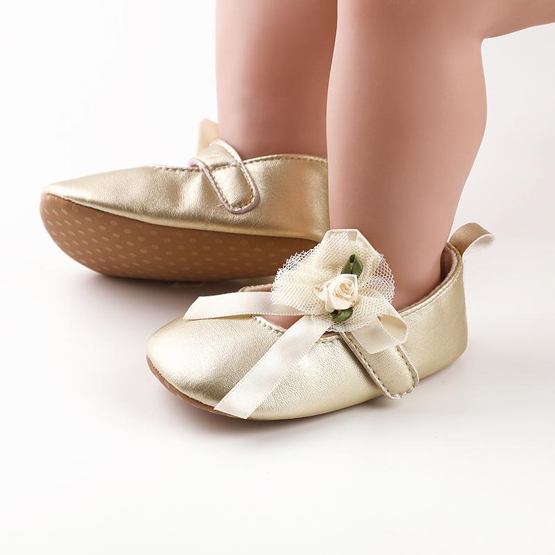 Soft Sole Baby Shoes for Girls, 0-12 Months, Spring To Autumn