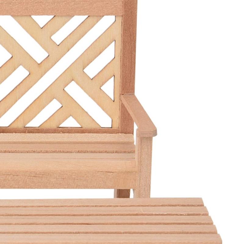 Puppenhaus Stuhl Hocker Modell Garten Set Realistischer Hocker Puppenhäuser Stuhl Realistischer Spielstuhl Realistisch 1:12 Modellspielzeug