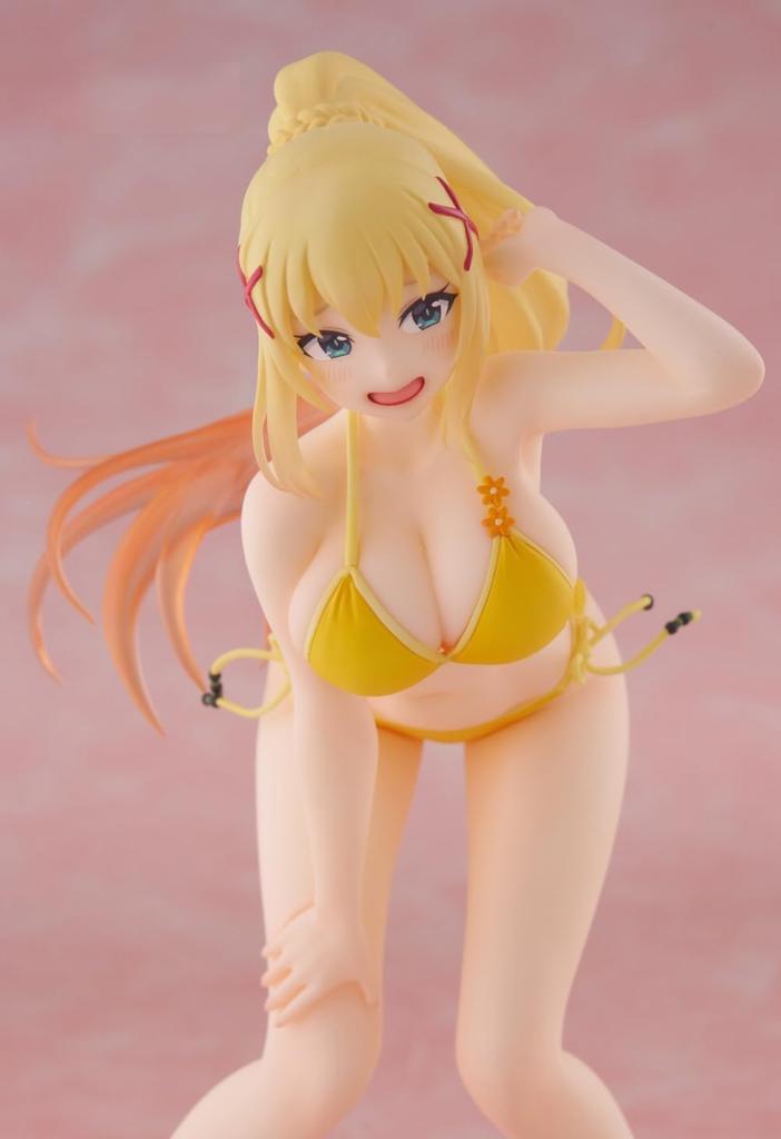Darkness Figure Swimsuit Ver. KonoSuba: God's Blessing on this Wonderful World! 3 Coreful Official Figure, Approximately 18cm in Height
