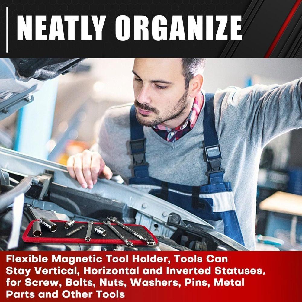 Heavy-Duty Magnetic Parts Organizer S/M/L Magnetic Storage Mat Organizer DIY Tool Organize