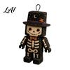 Handmade Christmas Tree Ornaments Halloween Rag Doll DIY Kit Patchwork Sewing Craft Set with Decorative Figure Kits Pre-Cut Fabrics Beginner-Friendly