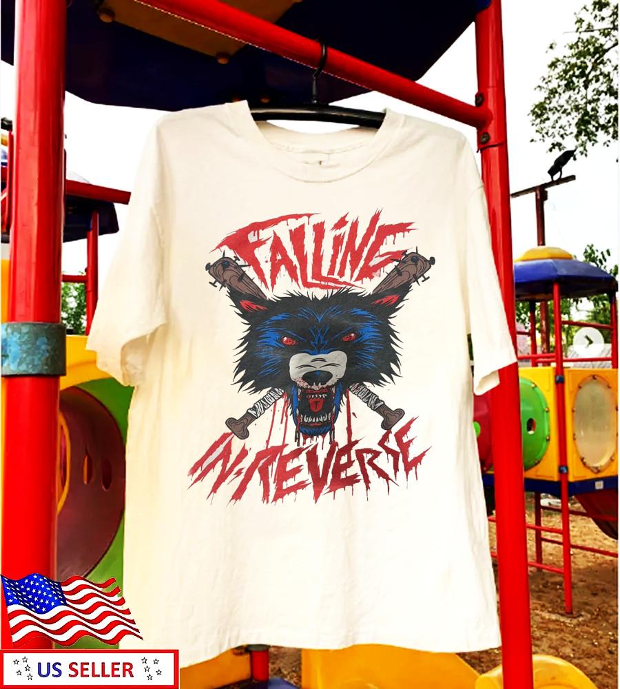 Falling In Reverse red and white Shirt Full Size SEG_371 Unisex T-Shirt XXXXL
