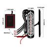 4PCS Grill Car LED Light Strobe Red Blue Emergency Remote Wireless Control Flash Signal Fireman Beacon Warning Lamp Yellow White