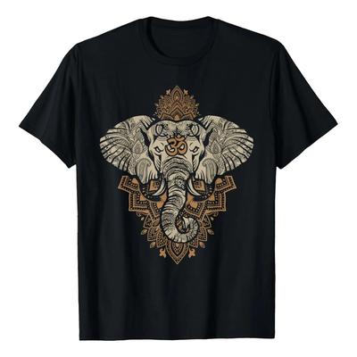 Camiseta De Regalo Psychedelic Goa Elephant Del Psytrance Fe