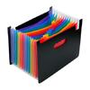 Upgrated 12 Pockets Expanding File Folder Works Accordion A4 Document Organizer
