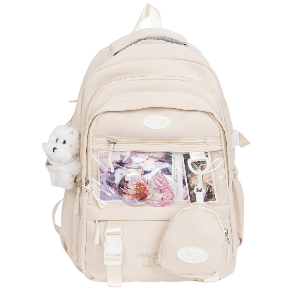 Ins Japanese Academy Wind Bar Pain Bag Female High Value Junior High School Student School Bag Youth Campus Class Backpack