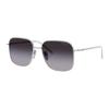 Prada Metal Square Sunglasses With Logo Women Sunglasses Silver PR-C54SD-1BC90A