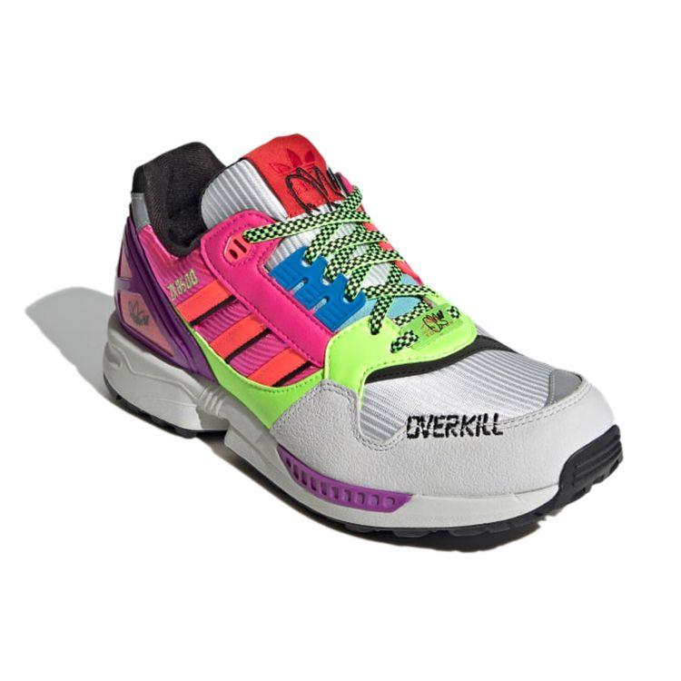 Overkill x adidas ZX 8500 A-ZX Series Unisex Tenisky Vícebarevné Křišťálově bílé Signální zelené GY7642