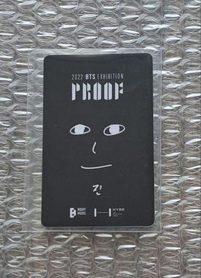 [USED] BTS EXHIBITION Proof Trading Card JIN