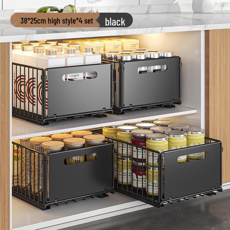 Cassetto Organizer Estraibile Sottolavello e Porta Spezie