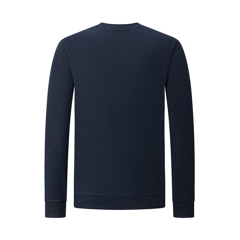 SEPTWOLVES Men's Autumn Corduroy Round Neck Pullover Sweatshirt