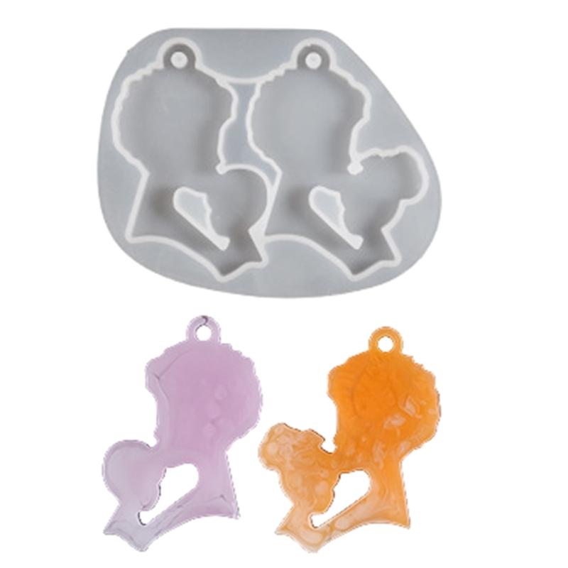 

Aromatherapy Tablets Silicone Mold PAPA MoM Charm Resin Mold Keychain Charm Epoxy Casting Mold Hollow Tags Molds DIY