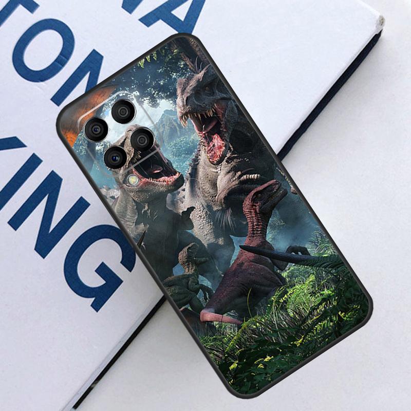 Jurassic Dinosaur World For Samsung Galaxy M21 M11 M31 M13 M33 M35 M53 M55 M15 M14 M34 M54 M12 M32 M52 M06 M16 Case