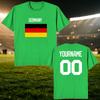 Gerunisexy National Football Custom Name Number T Shirt Unisex Personalized Diy 2026 Football Tour Match Day Fan Streetwear Tee