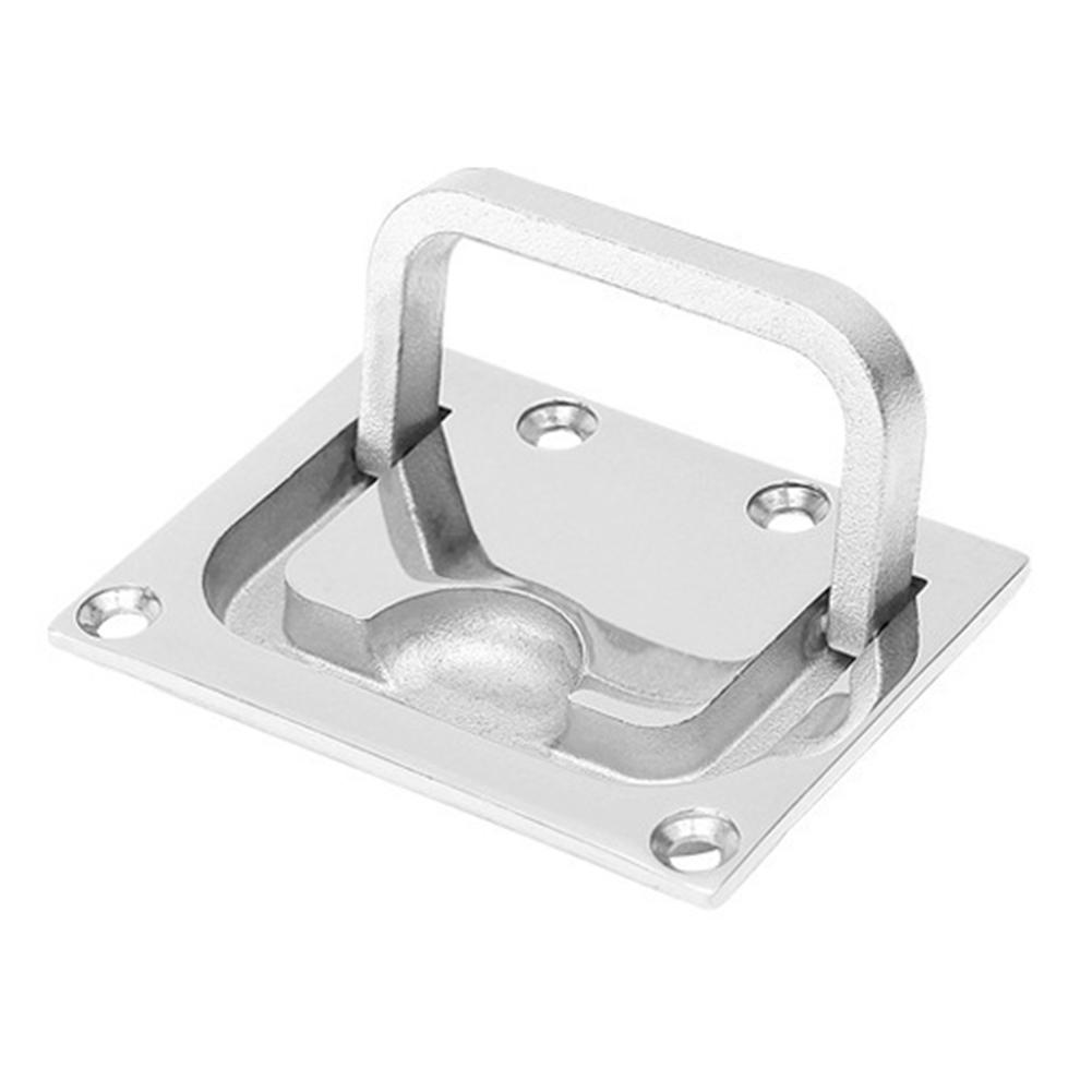 Yacht Hardware Marine Floor Buckle 316 Stainless Steel Lift Ring Pull Handle Locker For Yacht Boat Accessories