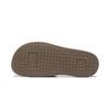 Li Ning Sports Lifestyle Series Biscuit Shoes Fashion Trend Soft Comfortable Silent Anti-Wear Slide Sandals Unisex Footwear Coastal-Gray AGAW017-4