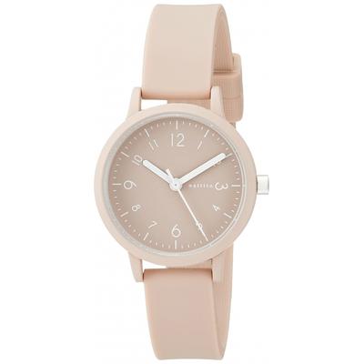 [Fieldwork] Orologio Analogico Piccolo Cinturino in Silicone YM006-6 da Donna Beige