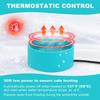 Pet Heated Water Bowl with Thermostat for Cats & Dogs - Winter Smart Insulated Plate