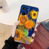 Beautiful Yellow Sunflower Case For Realme GT Neo 5 3 2 3T 8 9 10 Pro Plus C33 C35 C31 C30 C11 C15 C25 C21Y C55 Cover