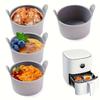 4 Pieces Air Fryer Silicone Cups, Egg Cooking Cups Silicone Egg Cooker, Food Grade Mold Silicone, Baking Silicone Mold Reusable