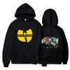 Popular sweater men's and women's autumn and winter animation periphery Wu-Tang hooded pullover a hair