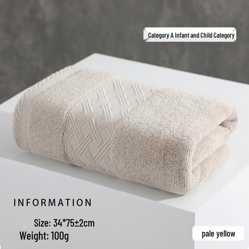 Thickened Soft Absorbent Cotton-Poly Face Towel - Gift for Home Use