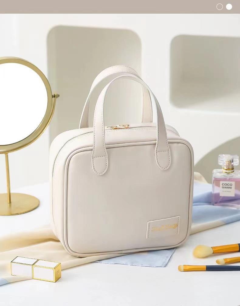 Large Waterproof Portable Makeup & Toiletry Organizer Bag